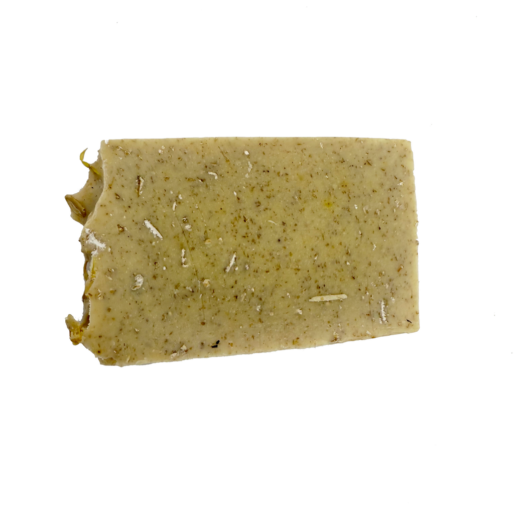 100% Olive Oil Soap - Oatmeal and Calendula -  Handmade, Palm Oil Free, Gentle on Skin