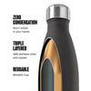 Stainless Steel Water Bottle - Blue Granite