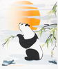 Mixed Pandas Set of 3 Swedish Dishcloths – Reusable, Compostable & Eco-Friendly Paper Towel Replacements