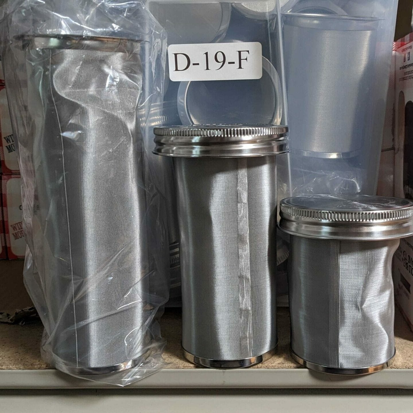 Cold Brew Coffee &amp; Tea Maker Stainless Steel Filter With Lid for Mason Jars