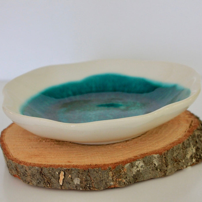 Handcrafted Artisan Dessert Plate