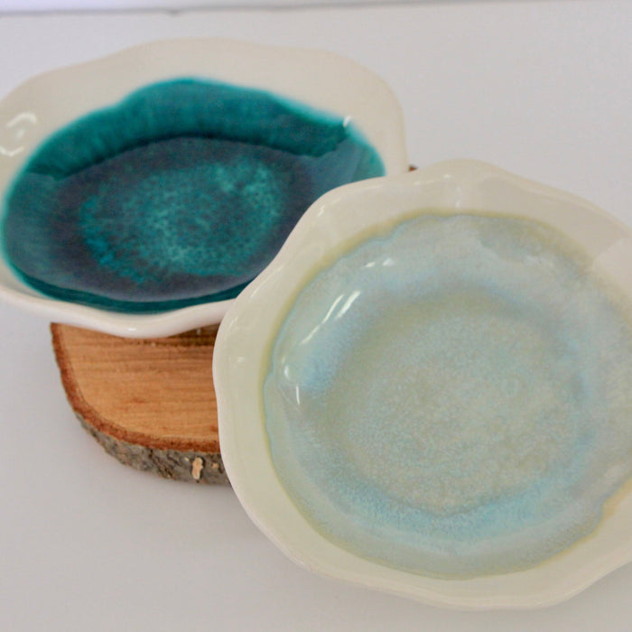 Handcrafted Artisan Dessert Plate