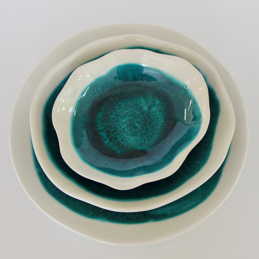 Artisan Dinner Set (Set of 3 Handmade Plates)