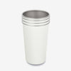 Stainless Steel Pint Cups – 4 Pack