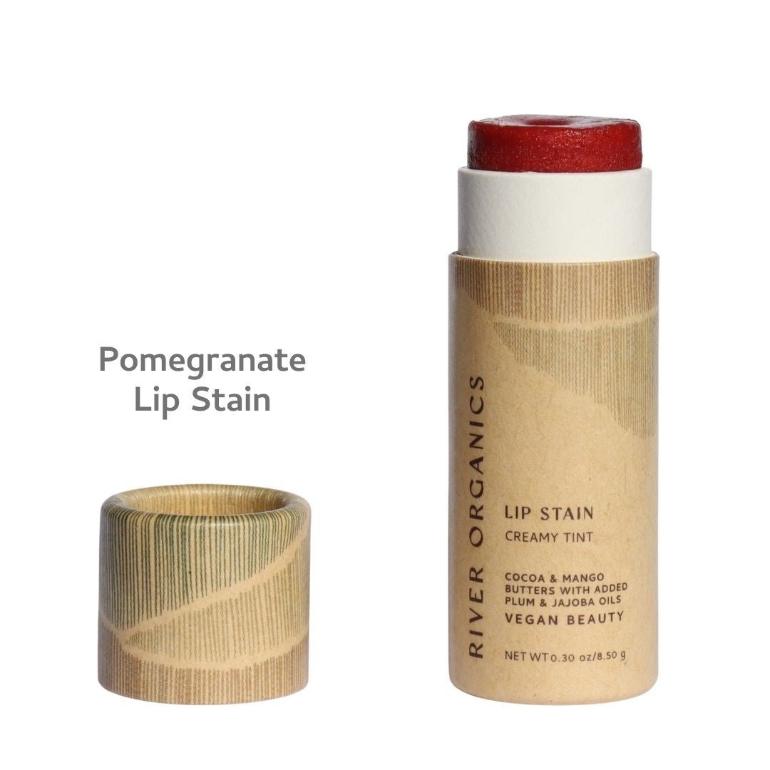 Vegan Lip Stains – Long-Lasting, Plastic-Free Color with Organic Oils