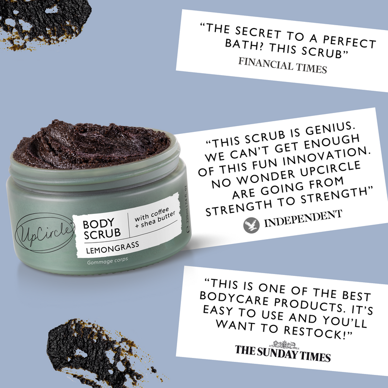 Coffee Body Scrub with Lemongrass