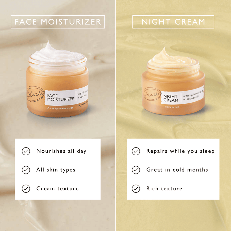 Night Cream with Hyaluronic Acid + Niacinamide - Travel Size