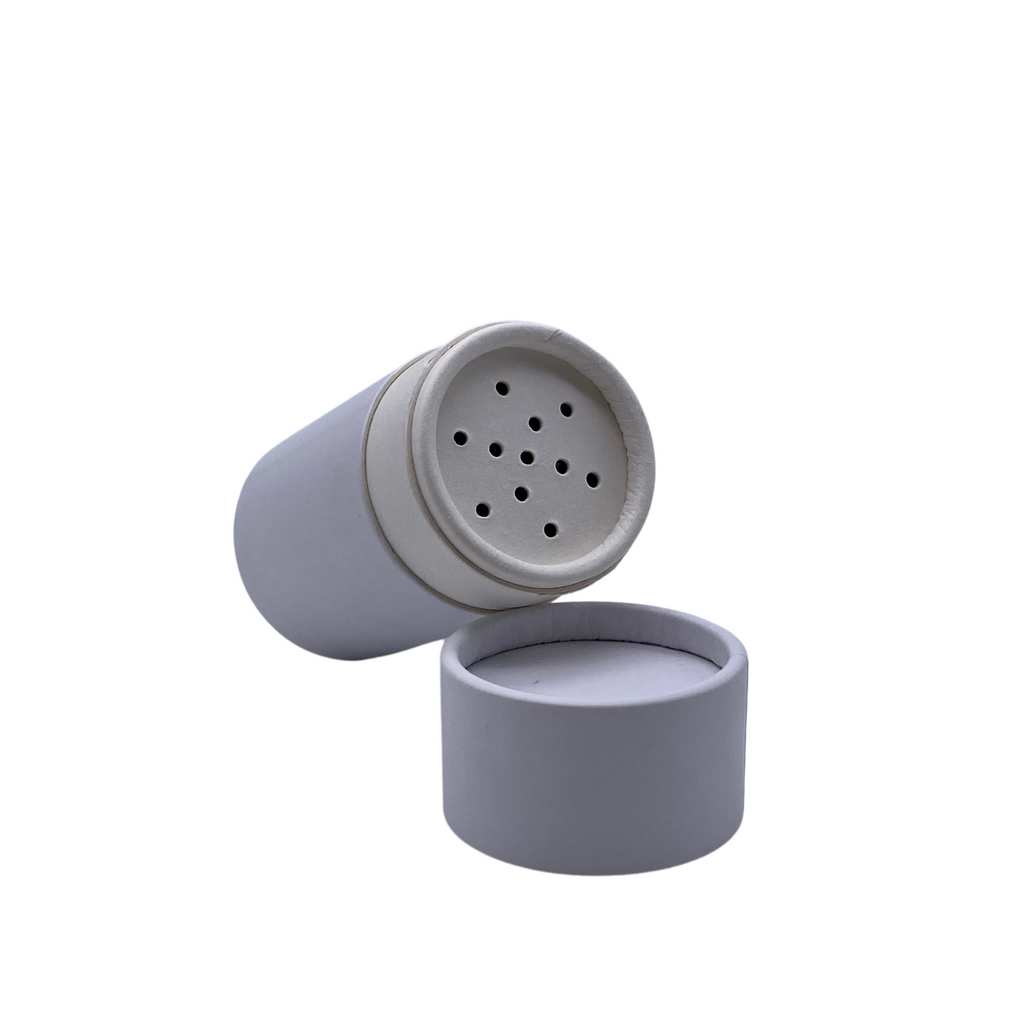 2oz Kraft Paper Shaker Tube (60g) – Plastic-Free & Compostable