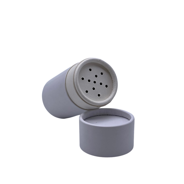 2oz Kraft Paper Shaker Tube (60g) – Plastic-Free & Compostable
