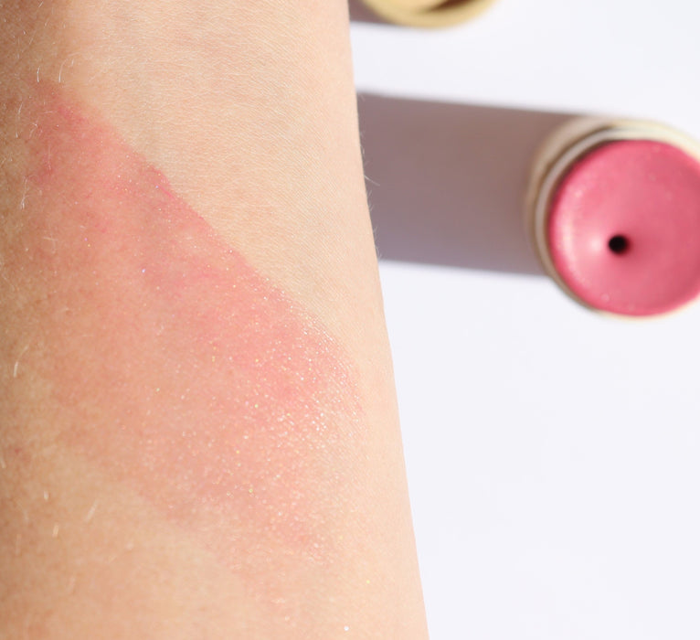 Creamy Vegan Blush Stick – Bloom | Zero Waste Multi-Use Cheek & Lip Tint