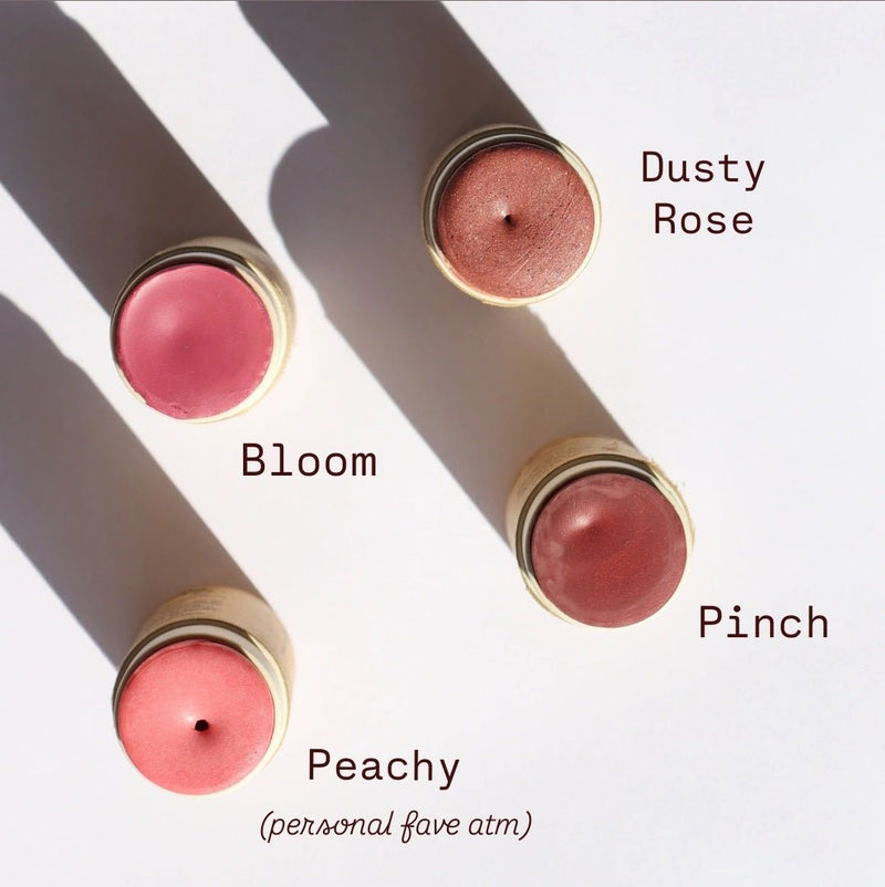 Creamy Vegan Blush Sticks – Set of 2 Mix & Match | Zero Waste Multi-Use Cheek & Lip Tint Duo