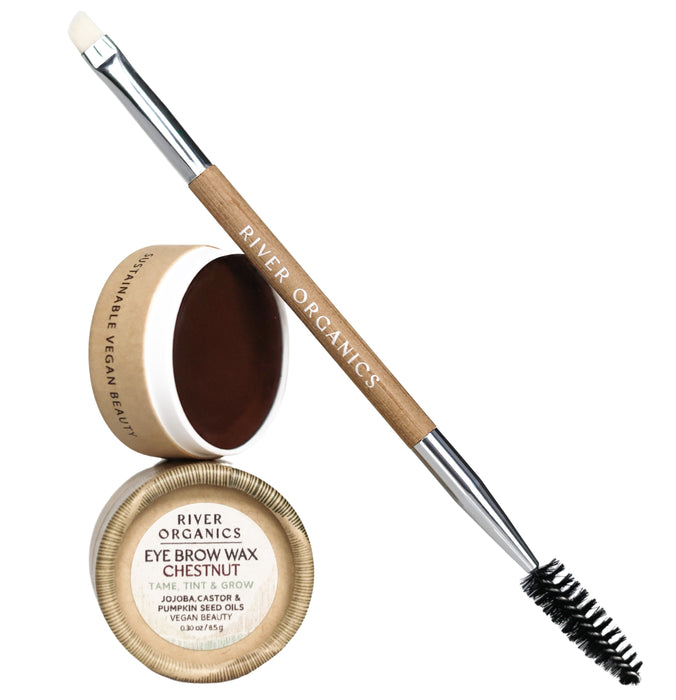 Vegan Brow Wax & Growth Serum – Tame, Tint & Nourish Brows Naturally