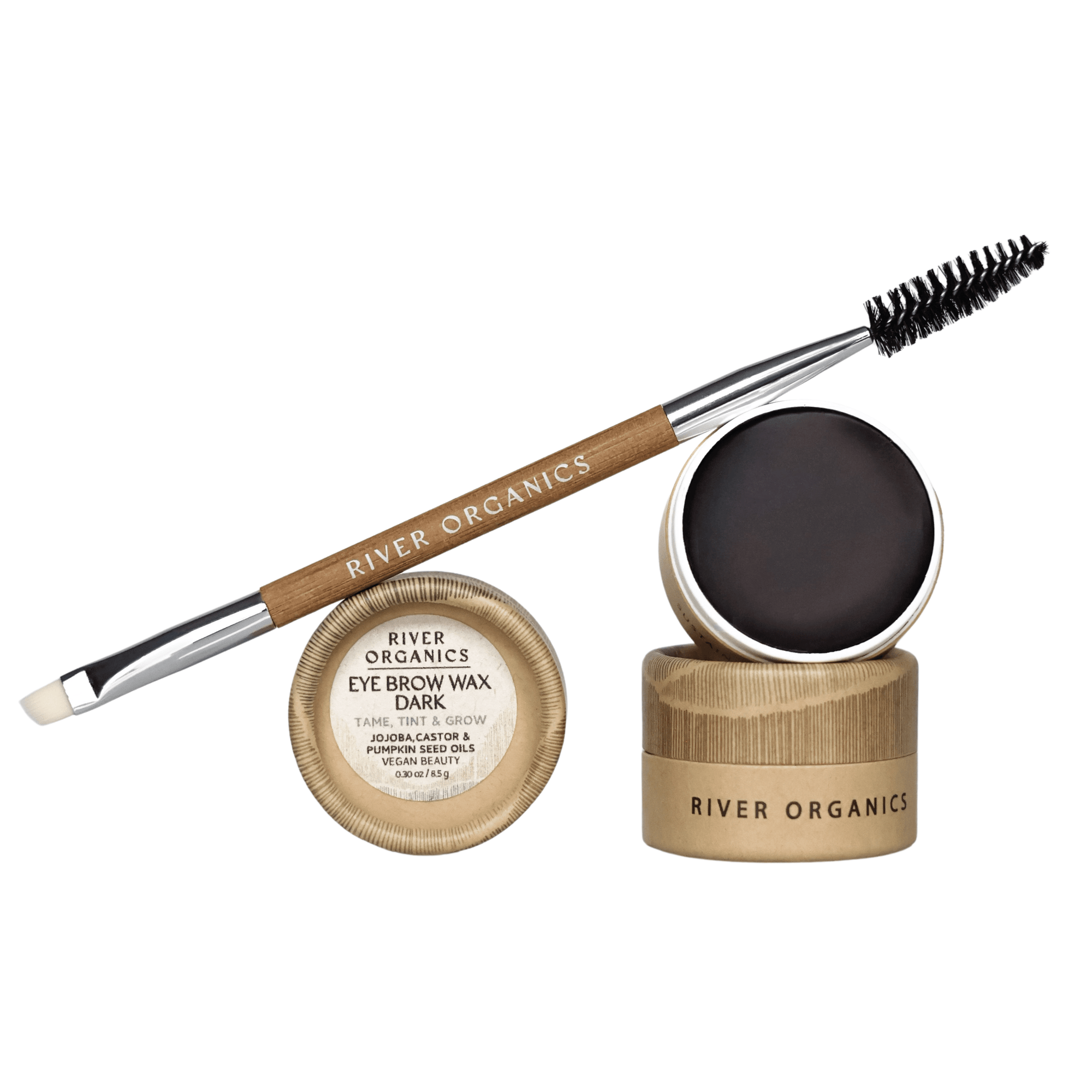 Vegan Brow Wax &amp; Growth Serum – Tame, Tint &amp; Nourish Brows Naturally