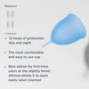 Comfortable Reusable Menstrual Cup – 12-Hour Leak Protection