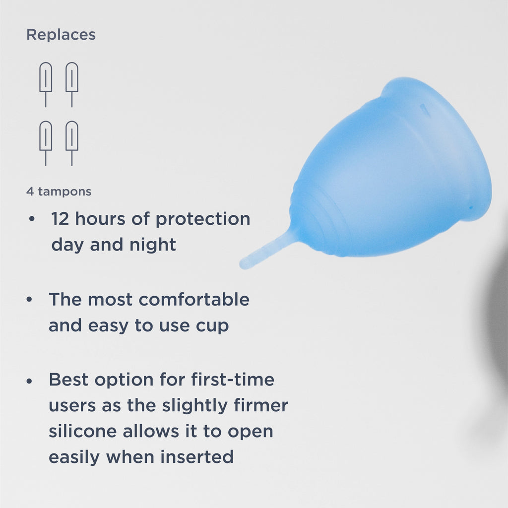 Comfortable Reusable Menstrual Cup – 12-Hour Leak Protection