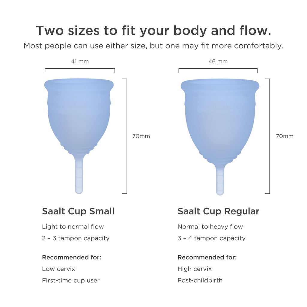Comfortable Reusable Menstrual Cup – 12-Hour Leak Protection