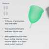 Comfortable Reusable Menstrual Cup – 12-Hour Leak Protection