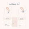 Comfortable Reusable Menstrual Cup – 12-Hour Leak Protection