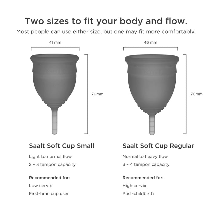 Soft Cup – Ultra-Soft Reusable Menstrual Cup (12-Hour Protection)