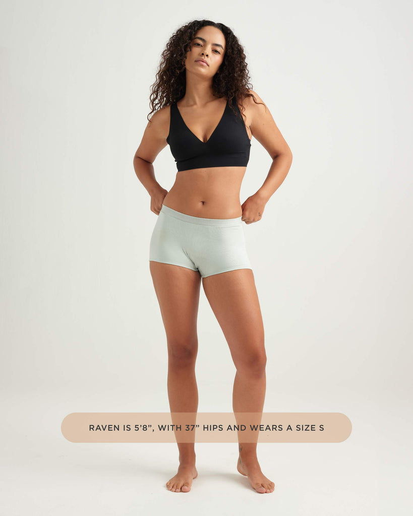 Leakproof Comfort Boyshort – All-Night Soft Absorbency