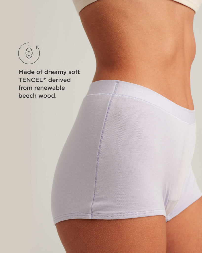Leakproof Comfort Boyshort – All-Night Soft Absorbency