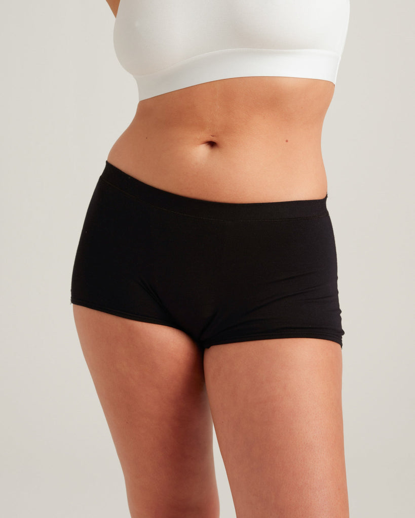 Leakproof Comfort Boyshort – All-Night Soft Absorbency