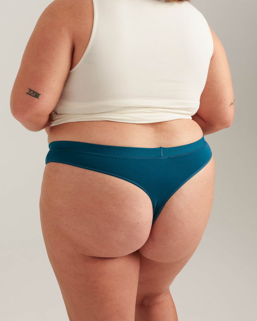 Leakproof Comfort Thong – Soft, Sustainable, Everyday Protection