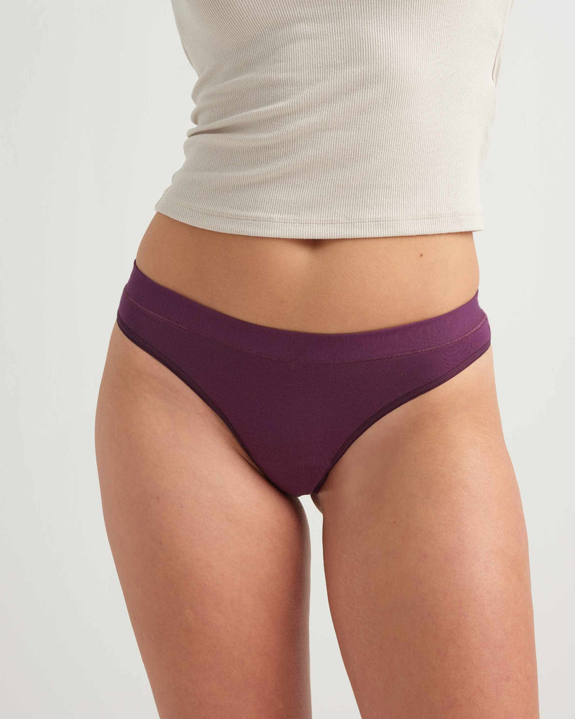 Leakproof Comfort Thong – Soft, Sustainable, Everyday Protection