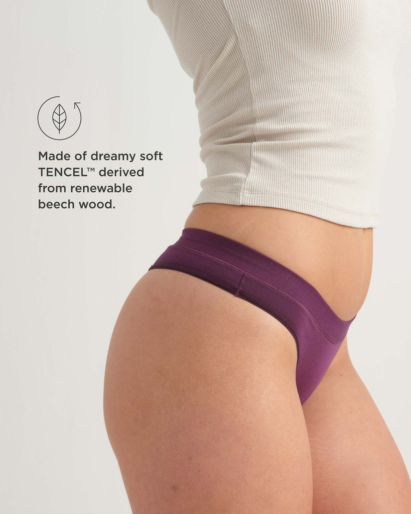 Leakproof Comfort Thong – Soft, Sustainable, Everyday Protection