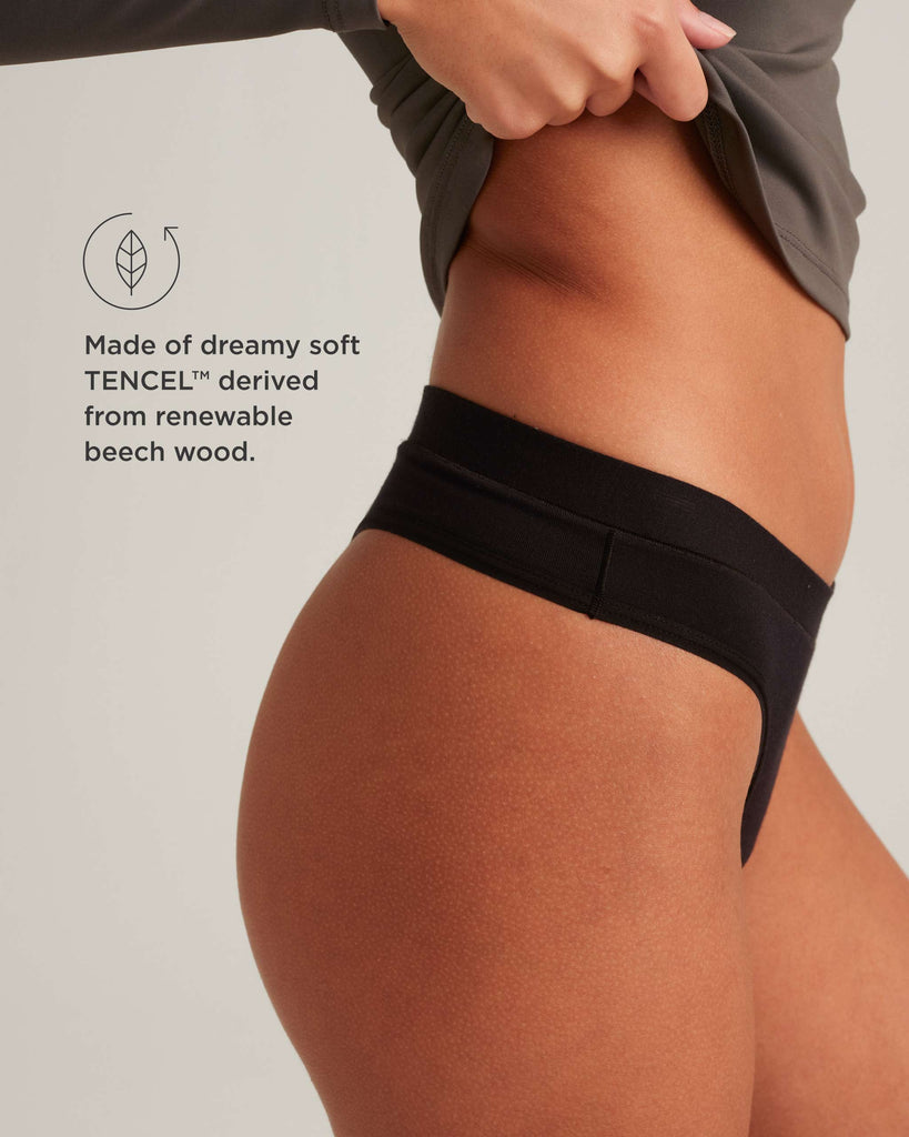 Leakproof Comfort Thong – Soft, Sustainable, Everyday Protection