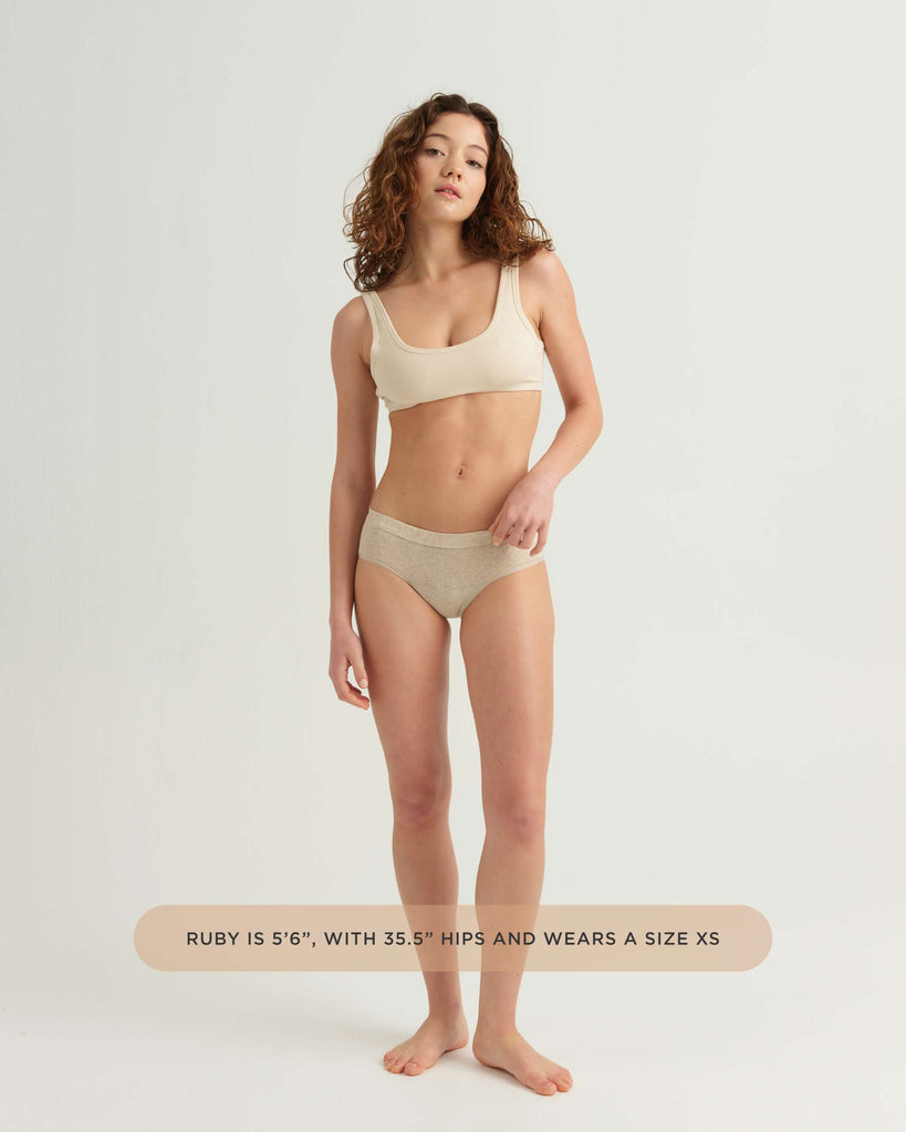 Leakproof Cotton Brief – Breathable, Full-Coverage & Sustainable Period Underwear