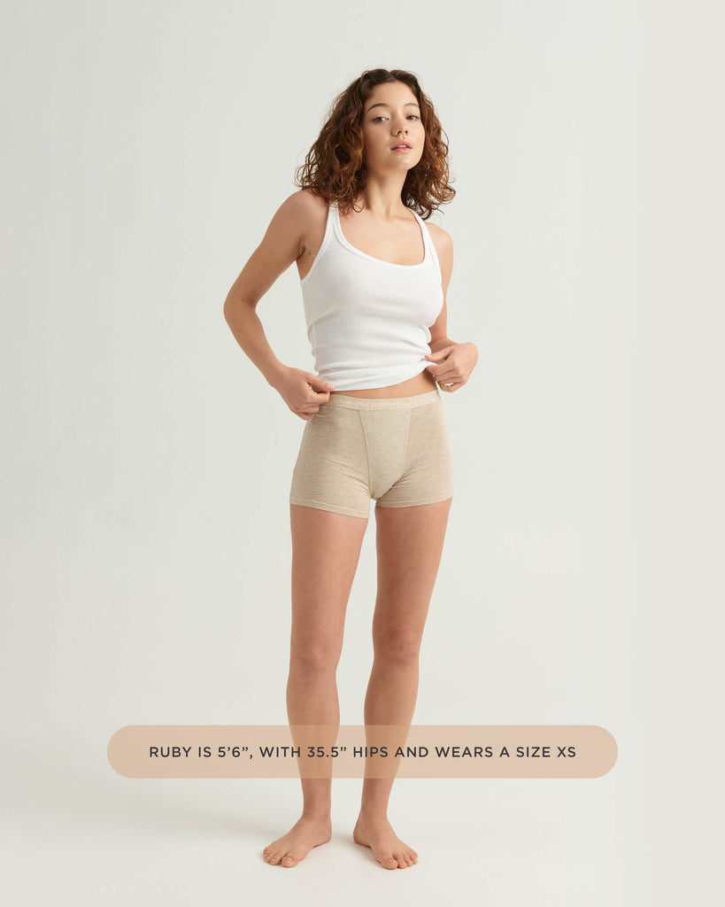 Leakproof Cotton Sleep Short – Super-Absorbent Overnight Period Protection