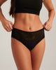 Leakproof Lace Hipster – Elegant, Silky & Sustainable Period Underwear