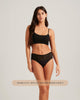 Leakproof Lace Hipster – Elegant, Silky & Sustainable Period Underwear