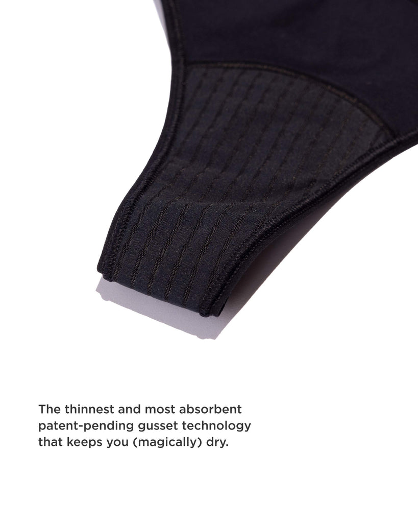 Leakproof Lace Thong – Invisible, Sustainable Period Protection