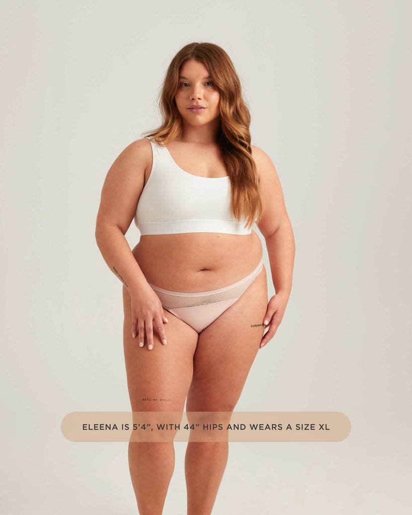 Leakproof Lace Thong – Invisible, Sustainable Period Protection