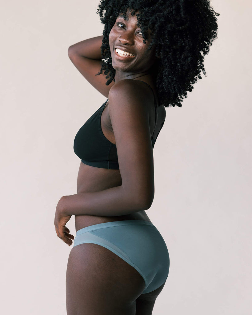 Leakproof Mesh Bikini – Heavy Absorbency, Sustainable Period Underwear