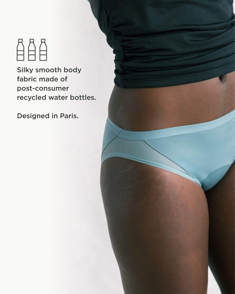Leakproof Mesh Bikini – Heavy Absorbency, Sustainable Period Underwear
