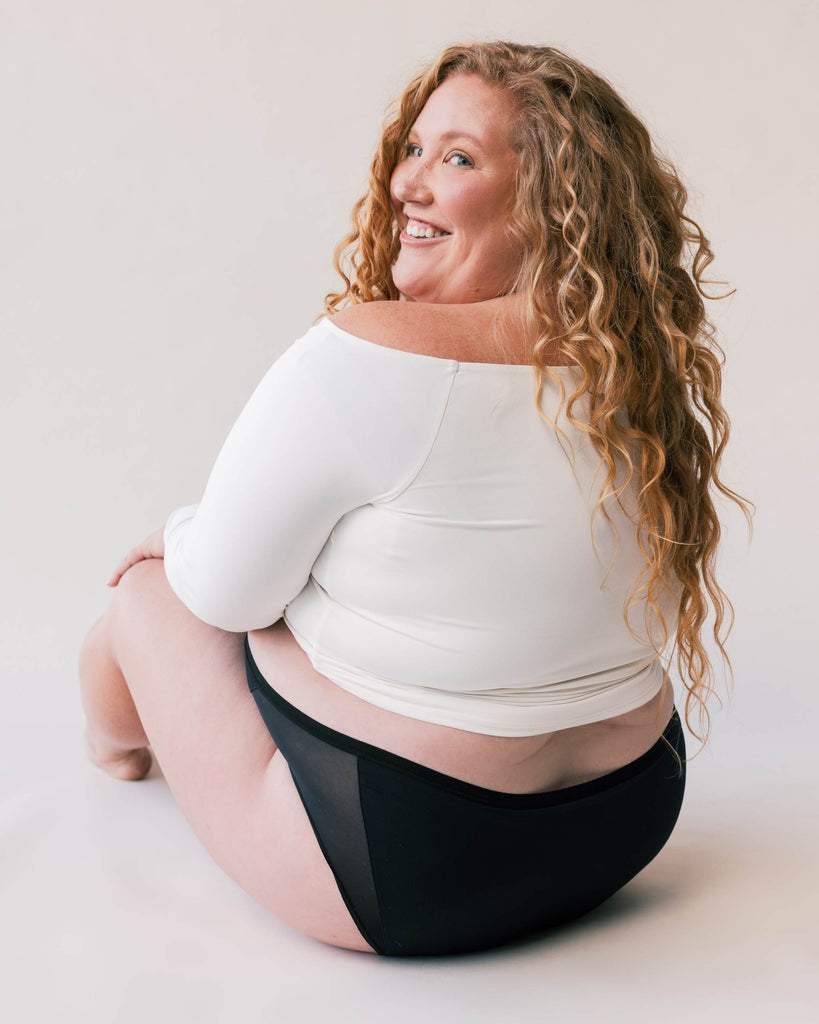 Leakproof Mesh Bikini – Heavy Absorbency, Sustainable Period Underwear