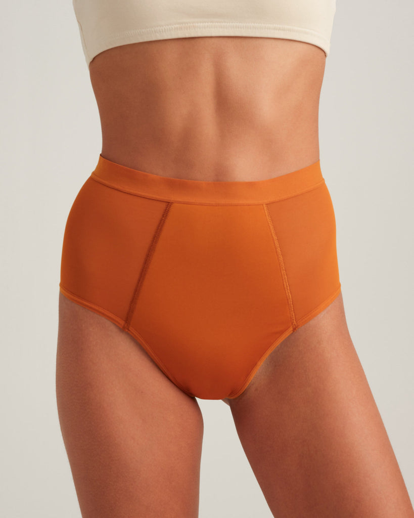 Leakproof French Cut High Waist – Full Gusset Overnight Protection