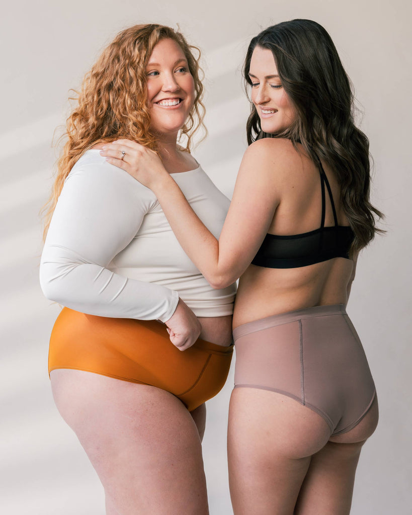 Leakproof French Cut High Waist – Full Gusset Overnight Protection