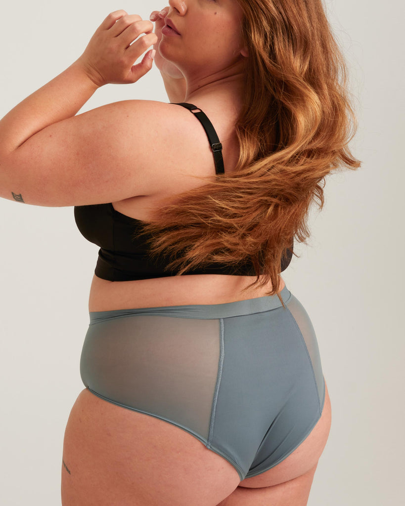 Leakproof French Cut High Waist – Full Gusset Overnight Protection