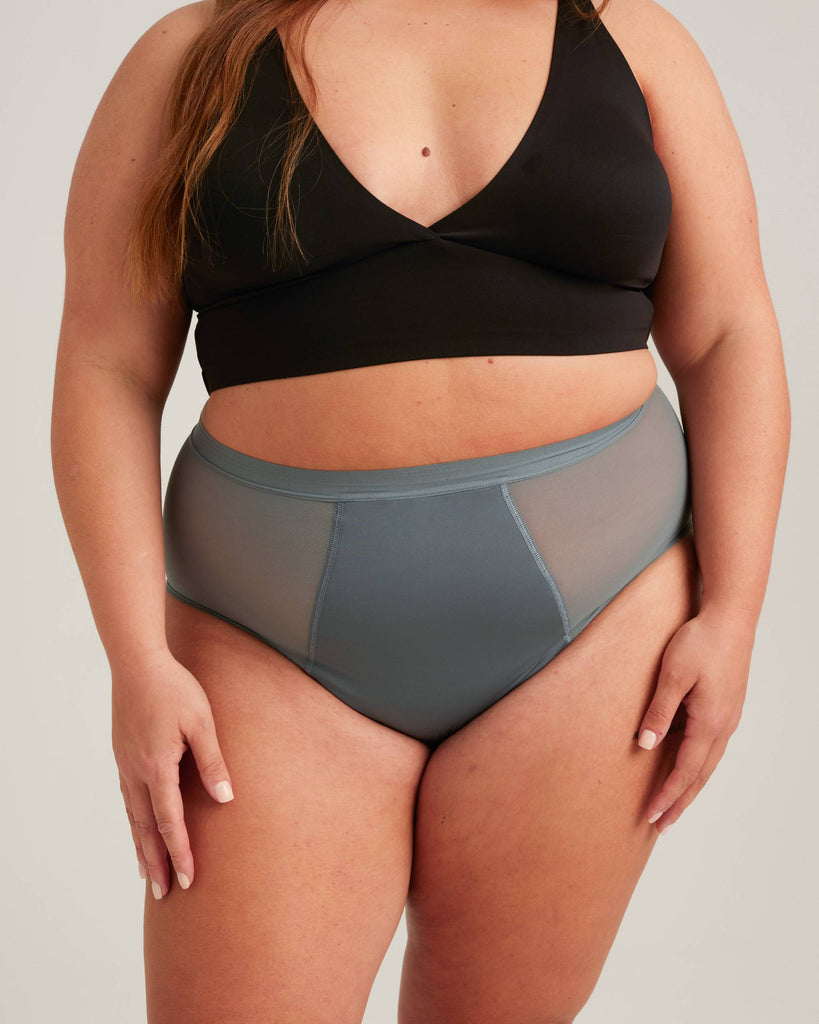 Leakproof French Cut High Waist – Full Gusset Overnight Protection