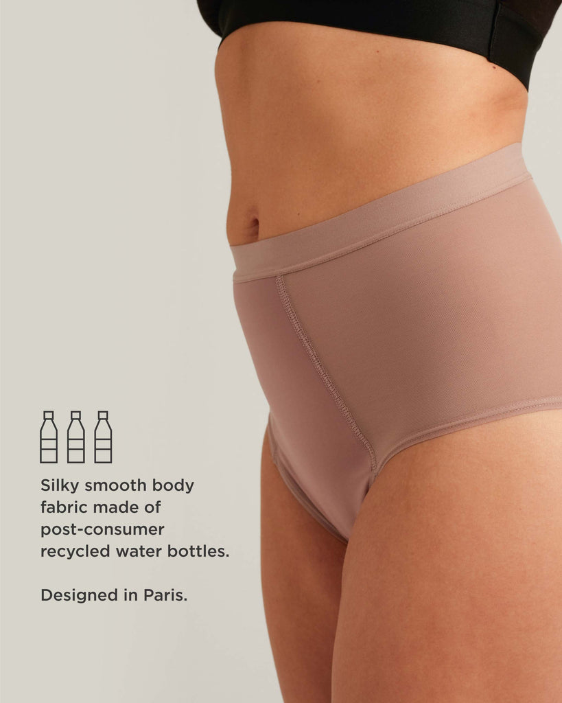 Leakproof French Cut High Waist – Full Gusset Overnight Protection