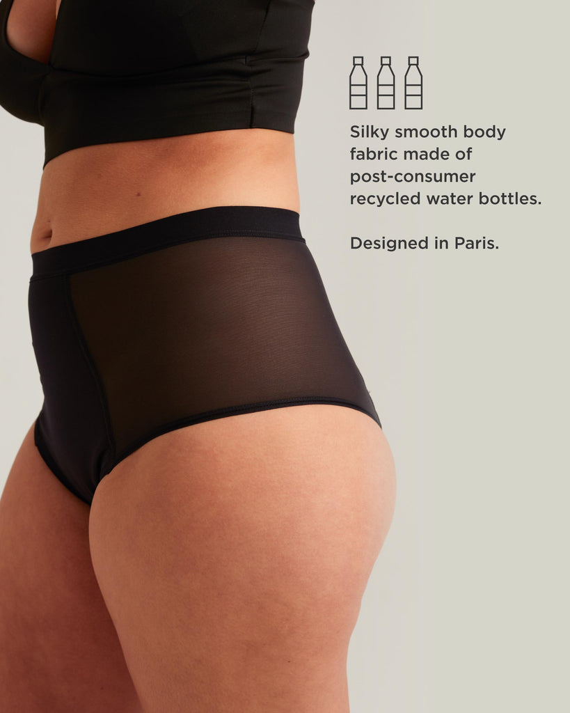 Leakproof French Cut High Waist – Full Gusset Overnight Protection