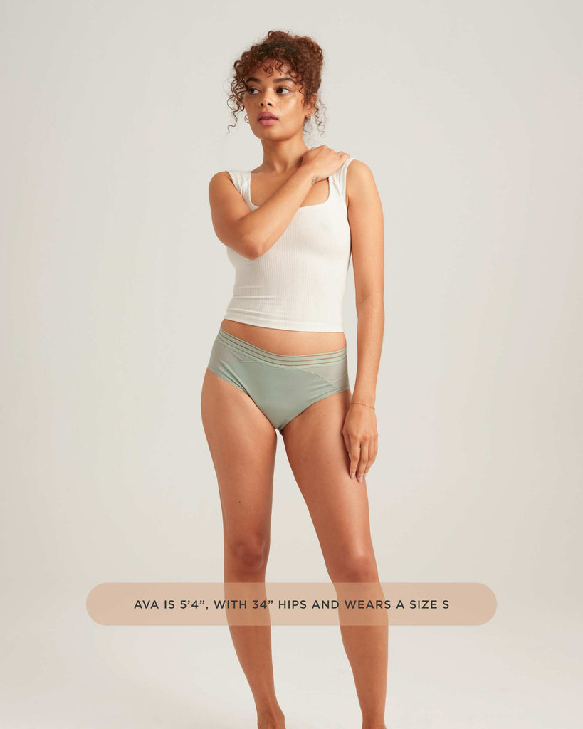 Leakproof Mesh Hipster – Sleek Protection & Comfort