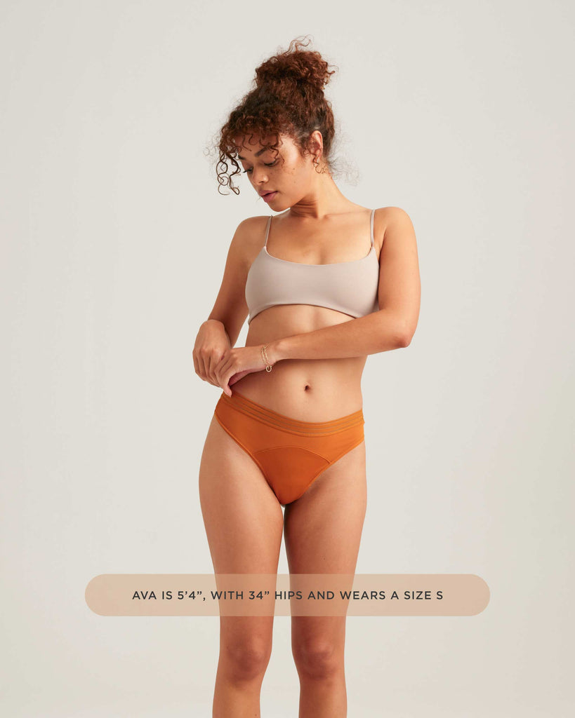 Leakproof Mesh Thong – Invisible, Breathable & Sustainable Period Protection
