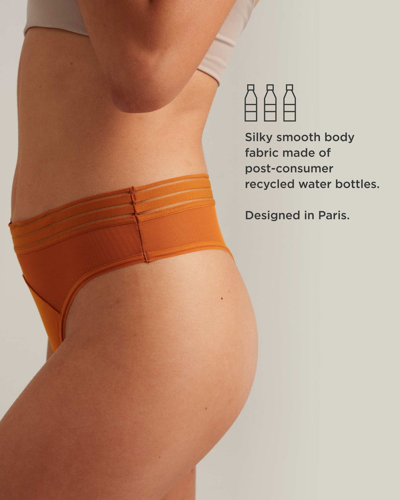 Leakproof Mesh Thong – Invisible, Breathable & Sustainable Period Protection