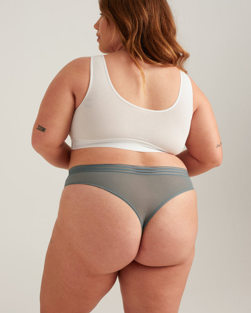 Leakproof Mesh Thong – Invisible, Breathable & Sustainable Period Protection