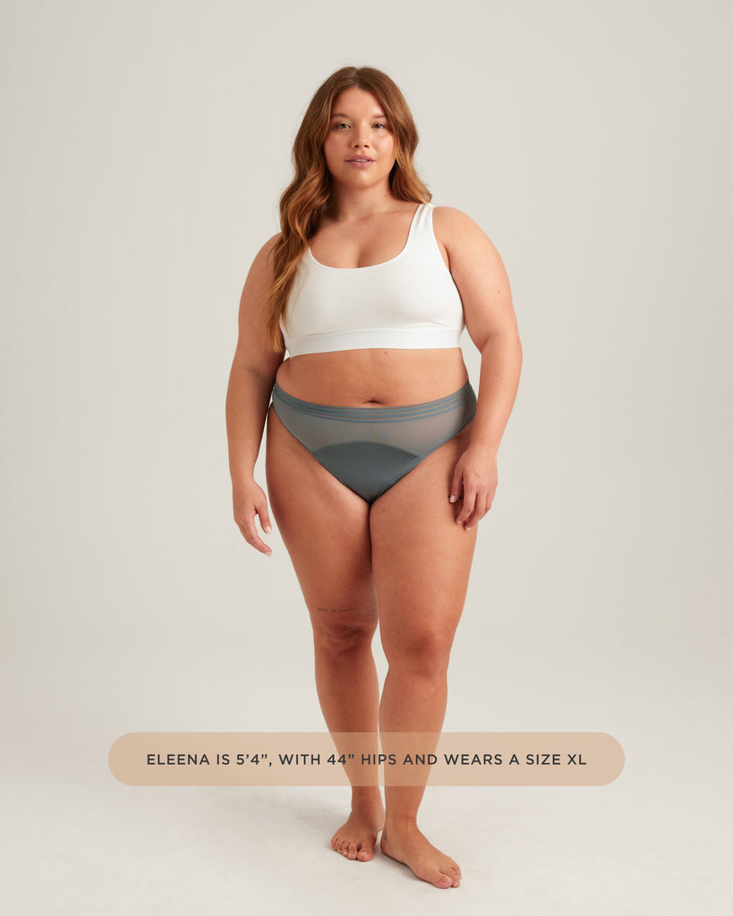 Leakproof Mesh Thong – Invisible, Breathable & Sustainable Period Protection